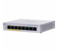 Комутатор мережевий Cisco CBS110-8PP-D-EU