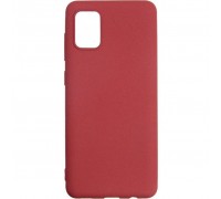 Чехол для моб. телефона DENGOS Carbon Samsung Galaxy A31, red (DG-TPU-CRBN-63) (DG-TPU-CRBN-63)