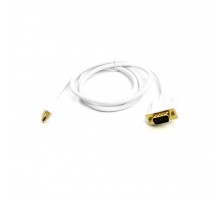 Кабель мультимедійний mini DisplayPort (M) to VGA (M), 1.0m, white PowerPlant (CA912155)