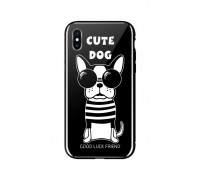 Чохол до моб. телефона WK iPhone XS, WPC-087, Cute Dog Black (681920360742)