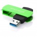 USB флеш накопичувач eXceleram 64GB P2 Series Green/Black USB 3.1 Gen 1 (EXP2U3GRB64)