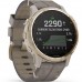 Смарт-часы Garmin fenix 6S Pro Solar, Light Gold with Shale Gray Suede Band, G (010-02409-26)