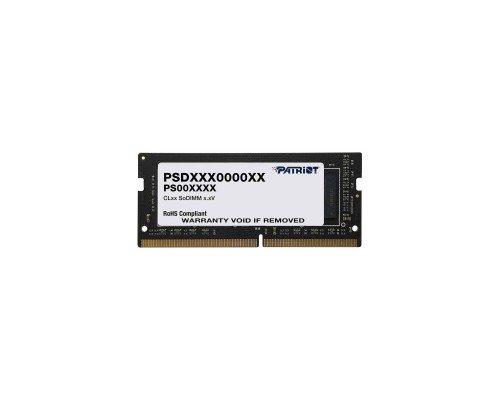 Модуль пам'яті для ноутбука SoDIMM DDR4 4GB 2666 MHz Patriot (PSD44G266682S)