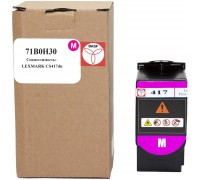 Тонер-картридж BASF Lexmark CS417dn 71B0H30 Magenta (BASF-KT-71B0H30)