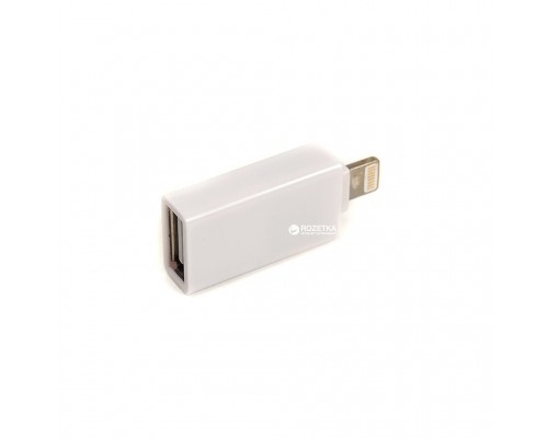 Перехідник OTG USB 2.0 to Lightning PowerPlant (CA910403)