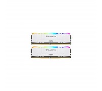 Модуль пам'яті для комп'ютера DDR4 16GB (2x8GB) 3200 MHz Ballistix White RGB Micron (BL2K8G32C16U4WL)