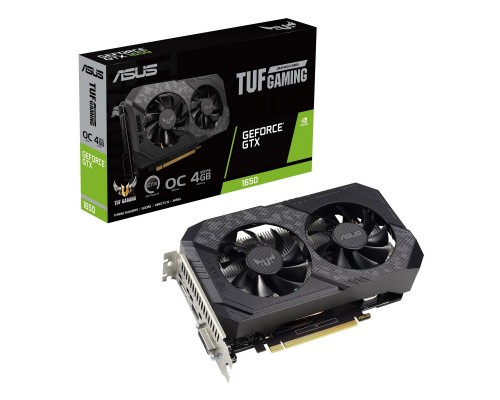 Відеокарта ASUS GeForce GTX1650 4096Mb TUF OC D6 P V2 GAMING (TUF-GTX1650-O4GD6-P-V2-GAMING)