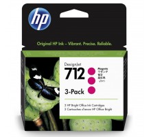 Картридж HP DJ No.712 DesignJet Т230/Т630 Magenta 3-Pack 29-ml (3ED78A)