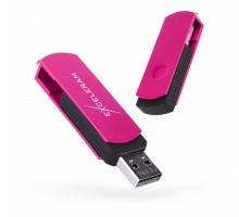 USB флеш накопичувач eXceleram 64GB P2 Series Rose/Black USB 2.0 (EXP2U2ROB64)