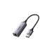 Перехідник USB 3.0 to Ethernet RJ45 1000 Mb CM209 Ugreen (50922)