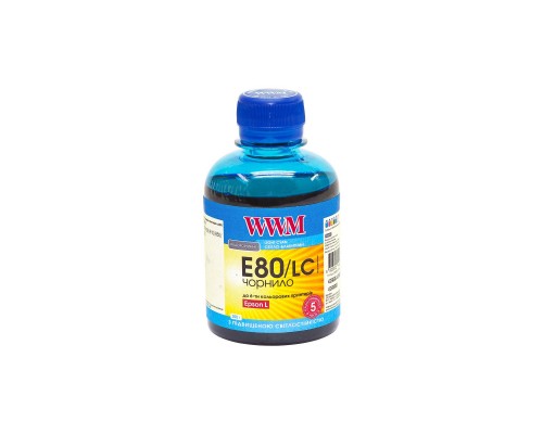 Чорнило WWM EPSON L800 Light Cyan (E80/LC)