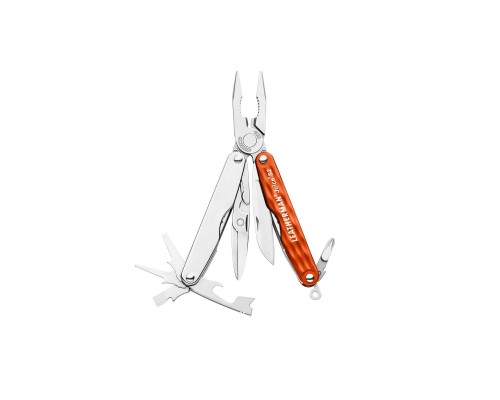 Мультитул LEATHERMAN Juice S2- CINNABAR ORANGE, подарочная коробка (831983)