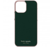 Чехол для моб. телефона Kate Spade New York Wrap Case for iPhone 12 Pro Max - Deep Evergreen/Ro (KSIPH-166-GRPNK)