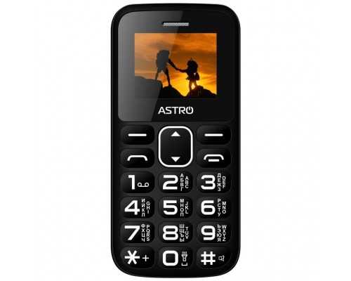 Мобільний телефон Astro A185 Black