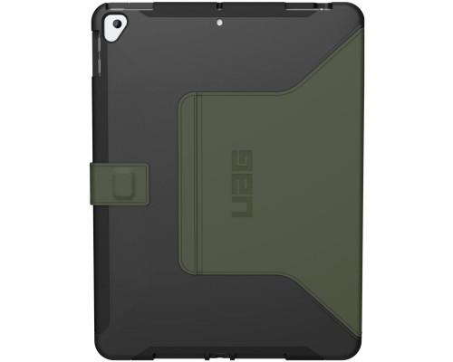 Чохол до планшета UAG iPad 10.2' (2019) Scout Folio, Black/Olive (12191I114072)