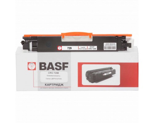 Картридж BASF для Canon LBP 7010C/7018C аналог Canon 729Bk Black (KT-729BK)