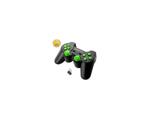 Геймпад Esperanza Gladiator PC/PS3 Black-Green (EGG108G)