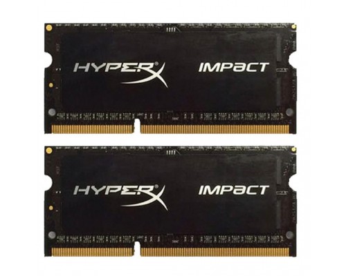 Модуль пам'яті для ноутбука SoDIMM DDR3L 16GB (2x8GB) 2133 MHz HyperX Impact Kingston (HX321LS11IB2K2/16)