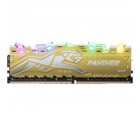 Модуль памяти для компьютера DDR4 8GB 2666 MHz Panther Rage RGB Silver-Golden Apacer (EK.08G2V.GQM)