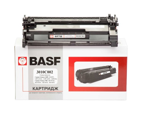 Картридж BASF Canon 057H, 3010C002 Black, without chip (BASF-KT-CRG057H-WOC)