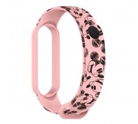 Ремінець до фітнес браслета Armorstandart Cartoon для Xiaomi Mi Band 7/6/5 Mickey Pink (ARM59255)