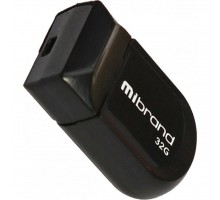 USB флеш накопитель Mibrand 32GB Scorpio Black USB 2.0 (MI2.0/SC32M3B)
