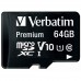 Карта пам'яті Verbatim 64GB microSDHC Class 10 (44084)