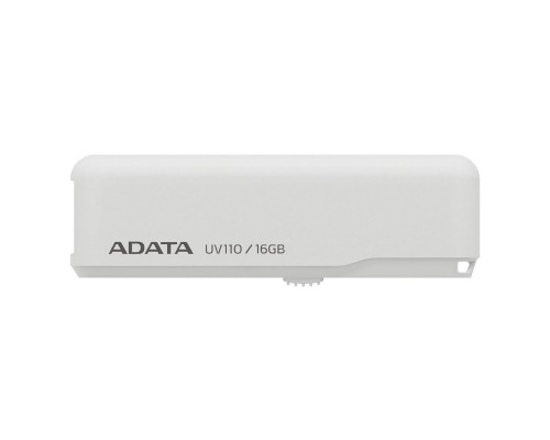 USB флеш накопичувач ADATA 16GB UV110 White USB 2.0 (AUV110-16G-RWH)