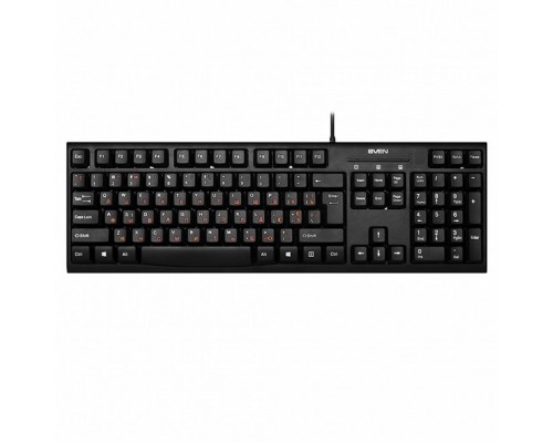 Клавиатура SVEN KB-S300 PS/2 Black