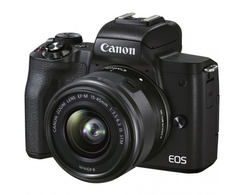 Цифровой фотоаппарат Canon EOS M50 Mk2 + 15-45 IS STM Kit Black (4728C043)