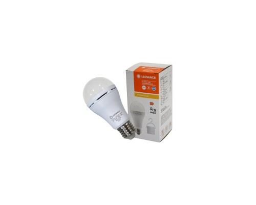 Лампочка LEDVANCE акумуляторна A60 8W 806Lm 6500К E27 (4099854102431)