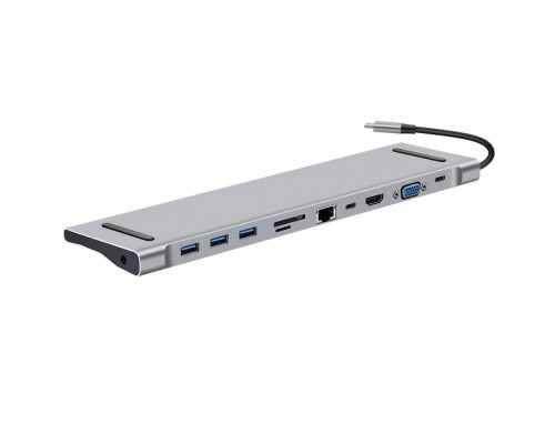 Концентратор XoKo USB-C 11 in 1 (XK-AС-1100)