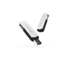 USB флеш накопичувач eXceleram 32GB P2 Series White/Black USB 2.0 (EXP2U2WH2B32)