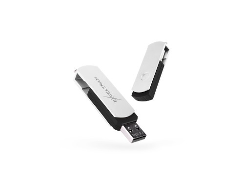 USB флеш накопичувач eXceleram 32GB P2 Series White/Black USB 2.0 (EXP2U2WH2B32)