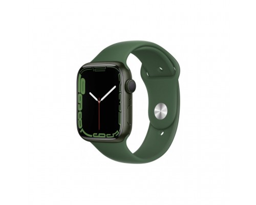 Смарт-годинник Apple Watch Series 7 GPS 45mm Green Aluminium Case with Green Spor (MKN73UL/A)