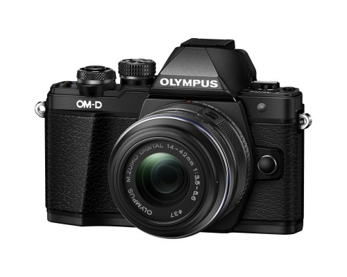 Цифровий фотоапарат Olympus E-M10 mark II 14-42 Kit black/black (V207051BE000)