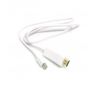 Кабель мультимедійний miniDisplayPort (M) to HDMI (M) 1.0m PowerPlant (CA912131)