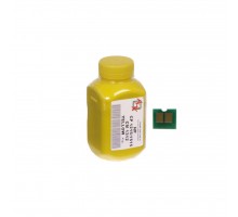 Тонер HP CLJ CP1215/CP1515/CM1312 40г Yellow+chip AHK (1500160)