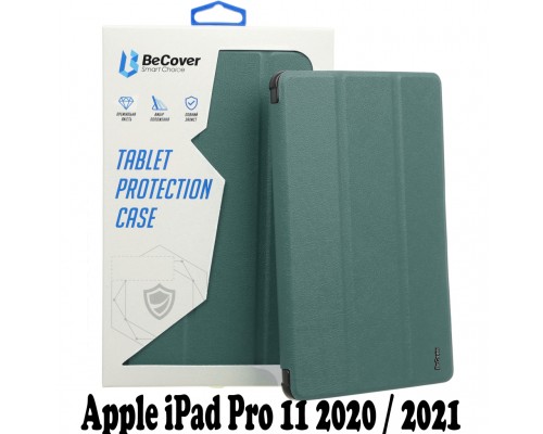 Чохол до планшета BeCover Magnetic Apple iPad Pro 11 2020/21/22 Dark Green (707544)