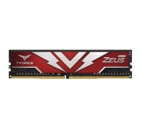 Модуль пам'яті для комп'ютера DDR4 16GB 3200 MHz T-Force Zeus Red Team (TTZD416G3200HC2001)