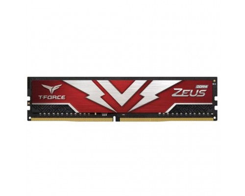 Модуль пам'яті для комп'ютера DDR4 16GB 3200 MHz T-Force Zeus Red Team (TTZD416G3200HC2001)