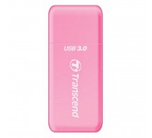 Зчитувач флеш-карт Transcend USB 3.0/3.1 Gen 1 Pink (TS-RDF5R)