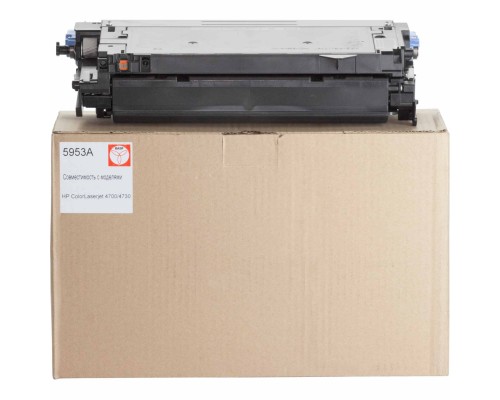 Картридж BASF для HP CLJ 4700 аналог Q5953A Magenta (KT-Q5953A)