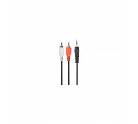 Кабель мультимедійний Jack 3.5mm папа/2RCA папа Cablexpert (CCA-458-20M)