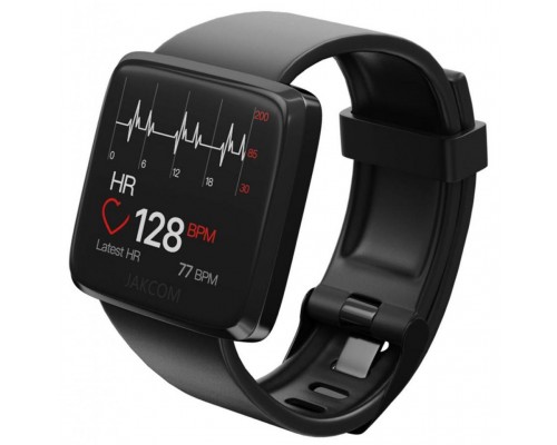 Смарт-часы JAKCOM H1 Smart Health Watch GPS black с пульсометром и мониторинго (swpadjh1b)
