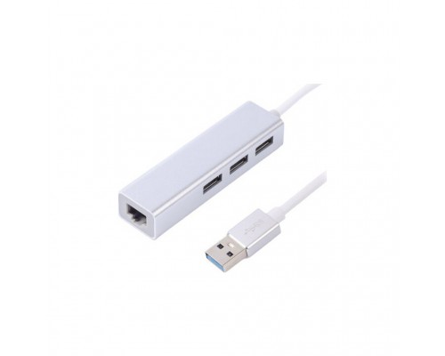 Концентратор Maxxter USB to Gigabit Ethernet, 3 Ports USB 3.0 (NEAH-3P-01)