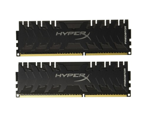 Модуль пам'яті для комп'ютера DDR4 64GB (2x32GB) 3600 MHz HyperX Predator Black Kingston (HX436C18PB3K2/64)