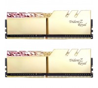Модуль пам'яті для комп'ютера DDR4 16GB (2x8GB) 3200 MHz Trident Z Royal RGB Gold G.Skill (F4-3200C16D-16GTRG)