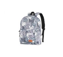 Рюкзак для ноутбука 2E 13" TeensPack Cats, grey (2E-BPT6114GC)