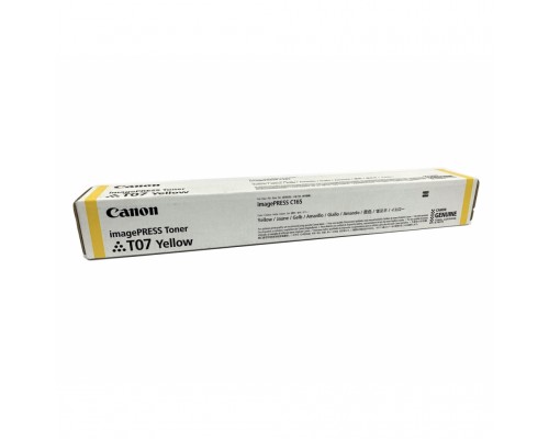 Тонер-картридж Canon T07 Toner Yellow (3644C001AA)